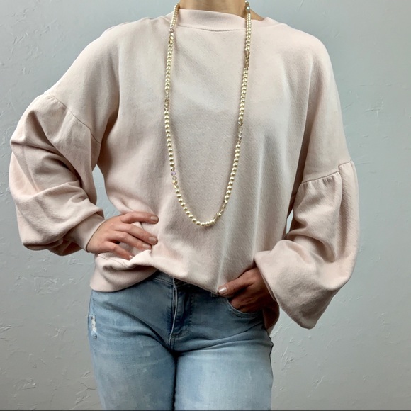 Joie Sweaters - Joie balloon sleeve lightweight sweater sz S/M